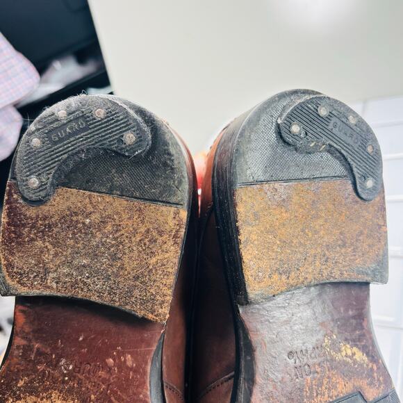 Johnston Murphy 20-6240 Brown Leather‎ Slip On Loafers Men’s 9.5M - Picture 9 of 10